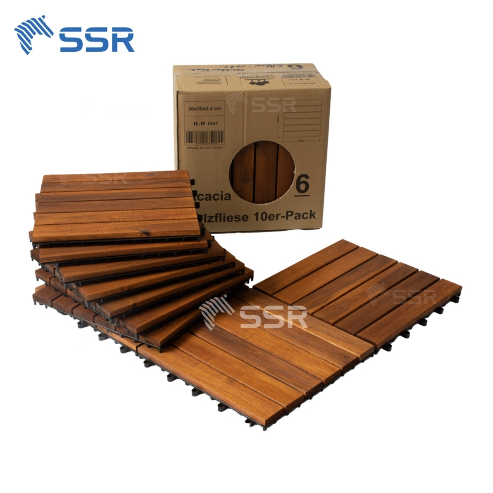 teak 6 slats